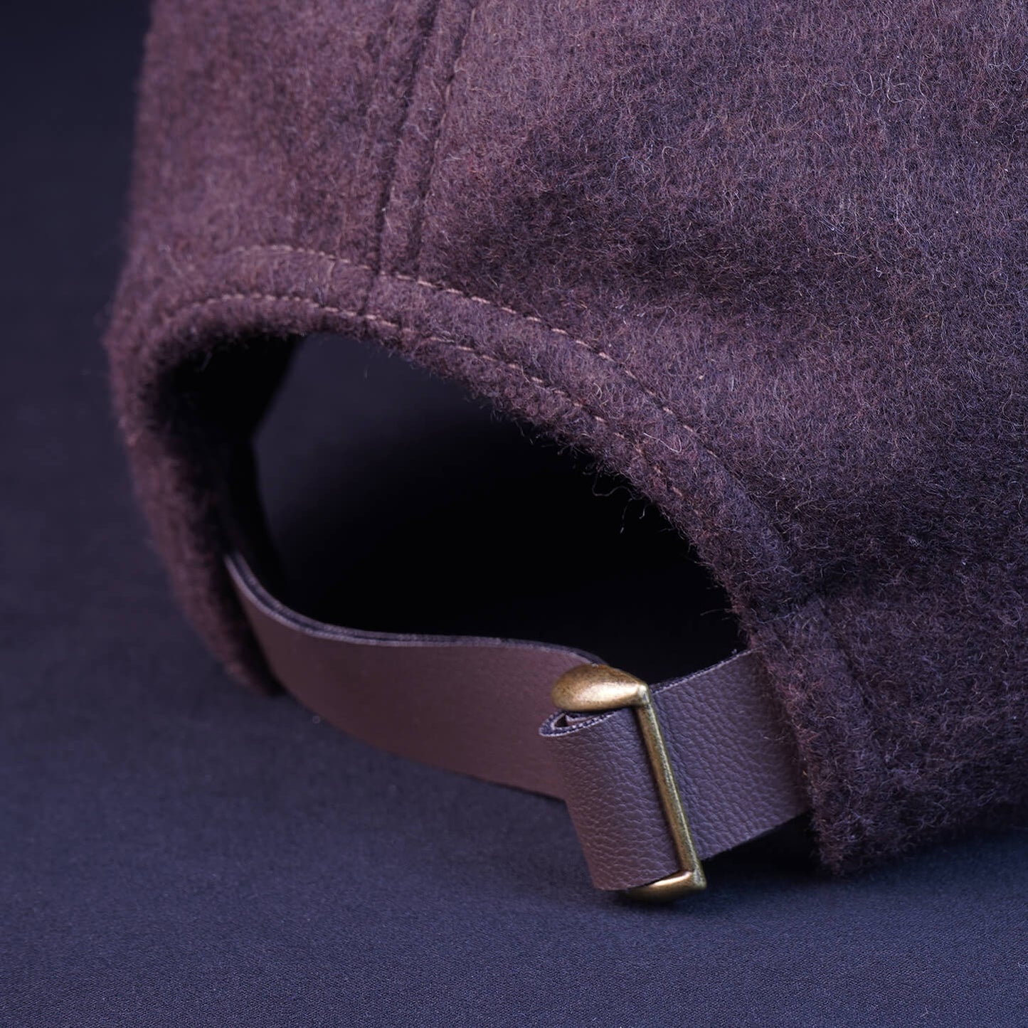Brushed Coffee Wool w/ Fleece Liner