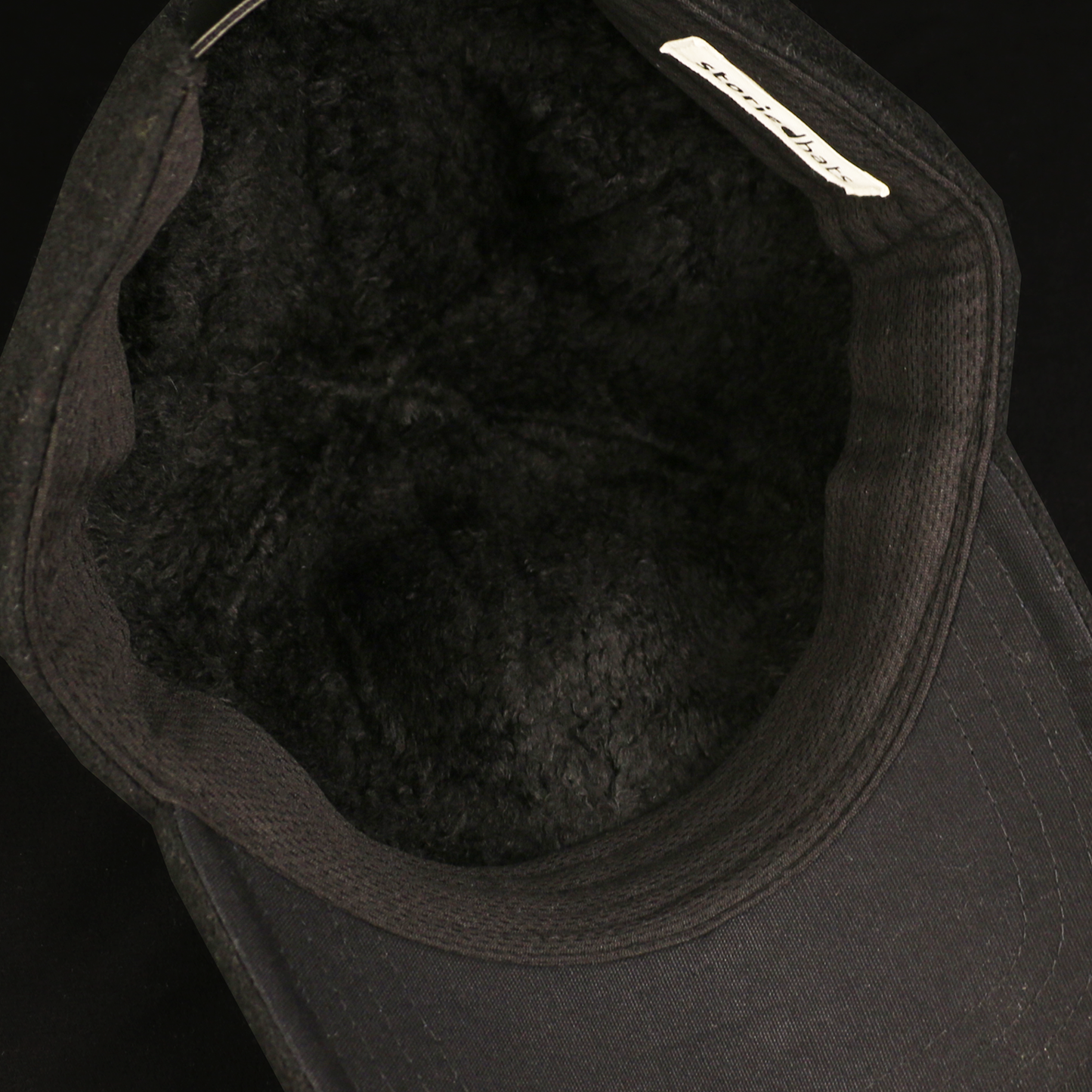 Blue & Grey Wool 5 Panel w/ Fleece Liner