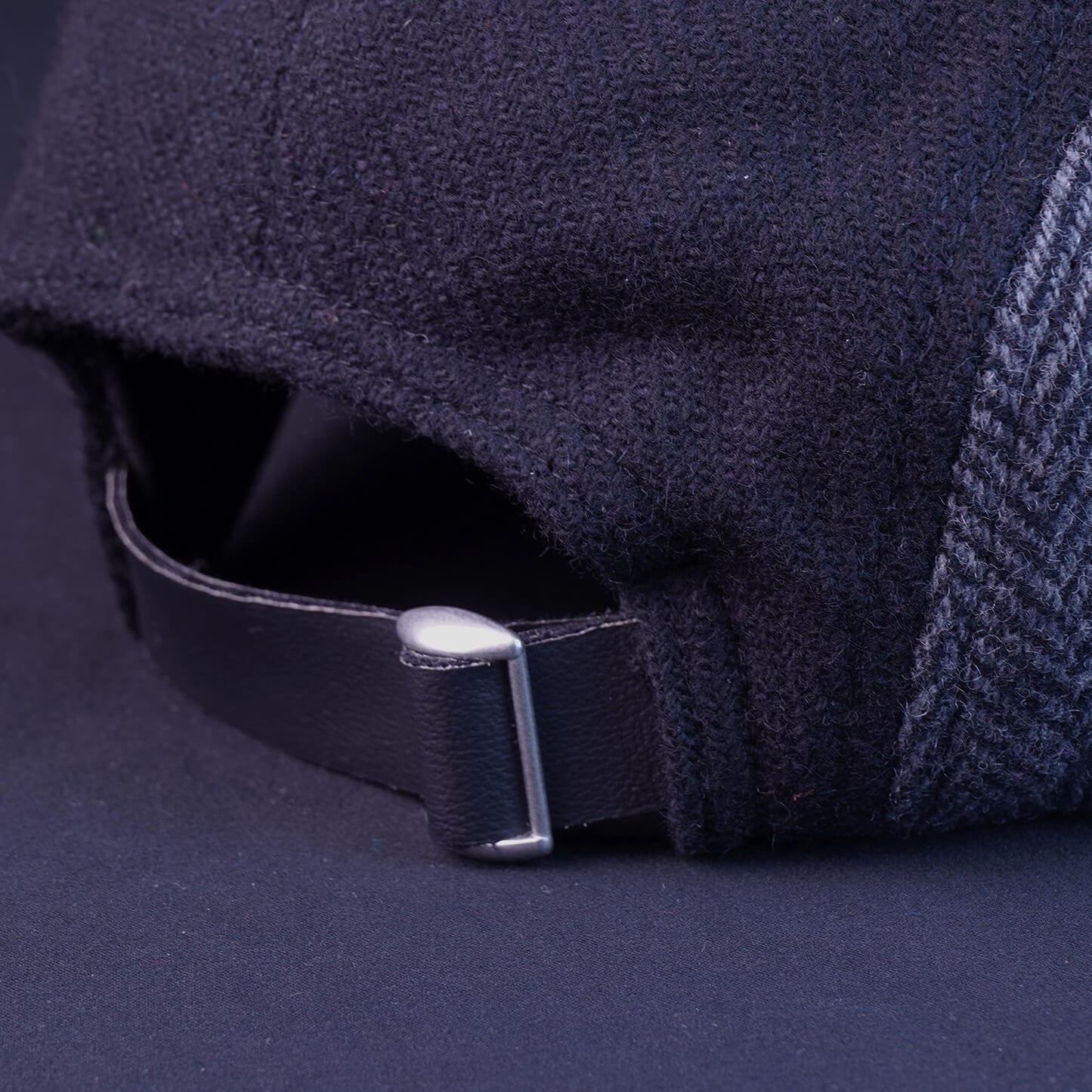 Black & Grey Wool Color Block