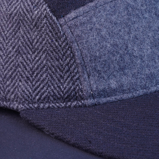Black & Grey Wool Color Block