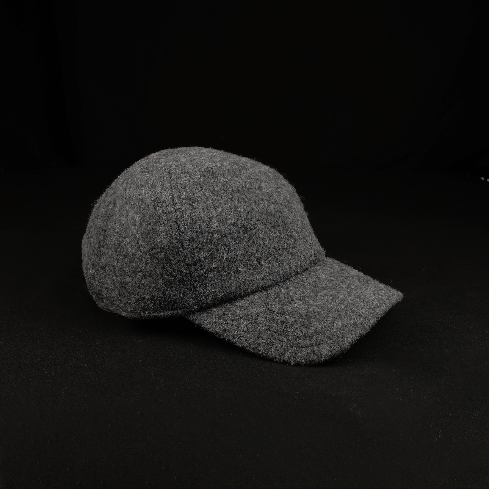 Brushed Grey Wool – storied hats
