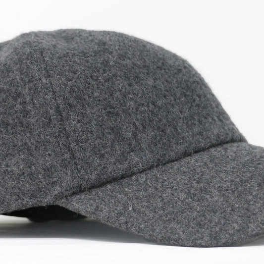 Brushed Grey Wool