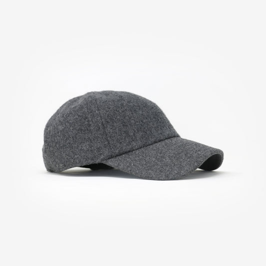 Brushed Grey Wool